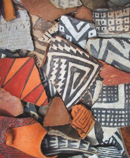 Northern Arizona Sherds. Photo used by permission of Christian Downum. 